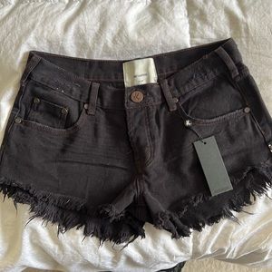 NWT ONETEASPOON low waist Bonita shorts